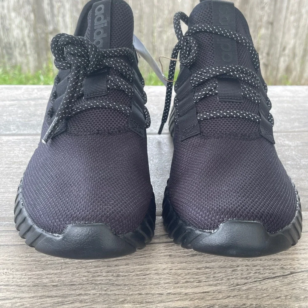 Adidas Kaptir 3.0 Running Shoes Mens 10.5 Black IF7316 Sneakers Trainers GYM NEW